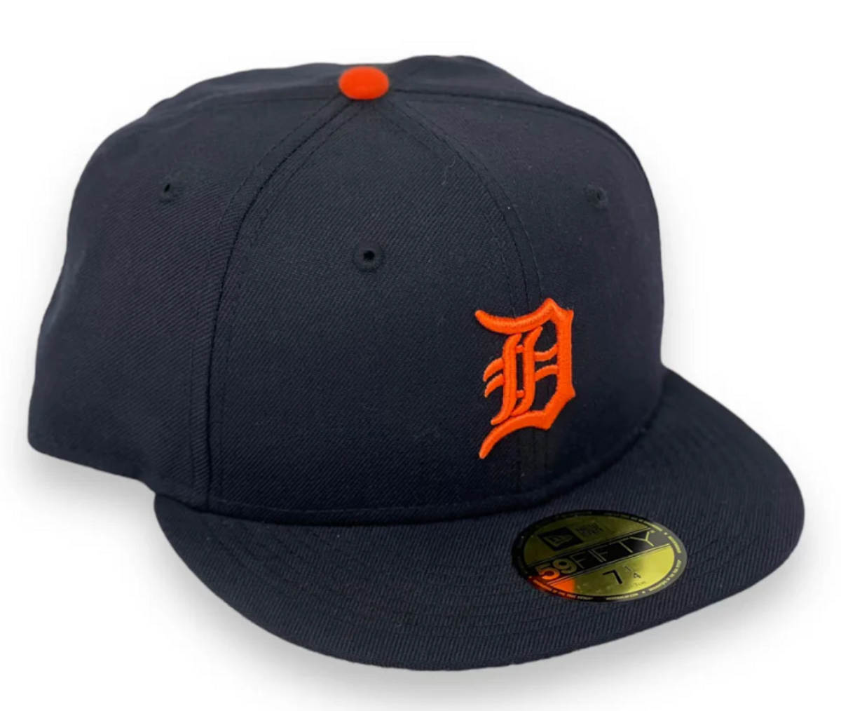 New Era Navy Detroit Tigers Authentic Collection On-Field Road 59FIFTY Fitted Hat