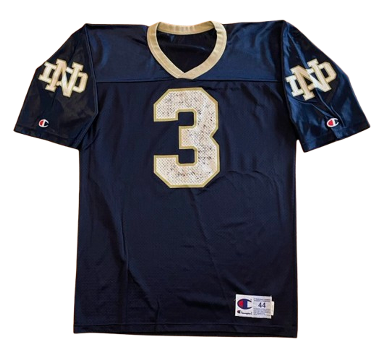 Vintage × Champion Notre Dame Fighting Irish Joe Montana Football