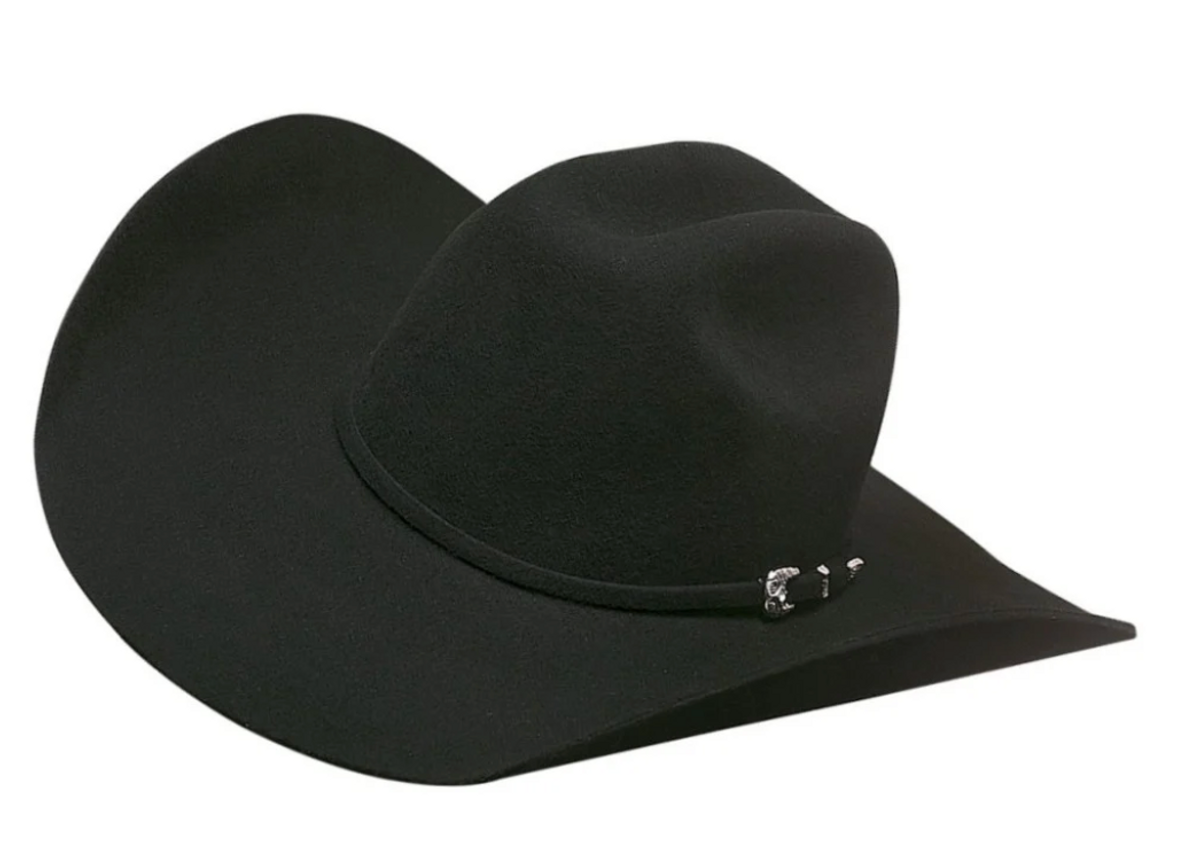 Wild Bill's Black Wool Cowboy Hat