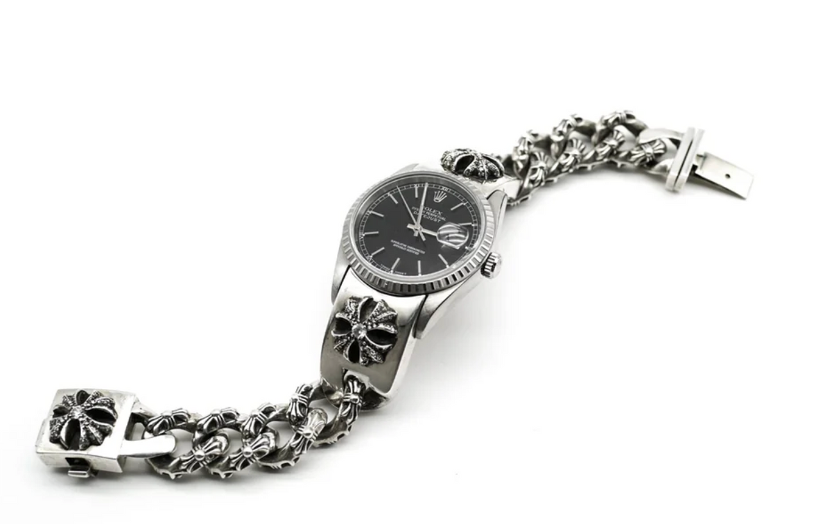 Rolex × Chrome Hearts Rolex Plus Fancy Link Watch Strap