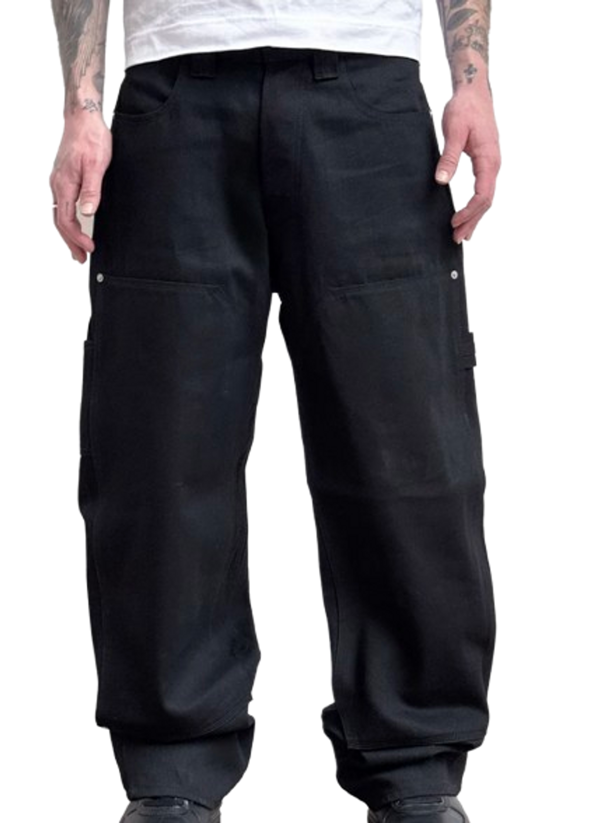 Diary 1999 Uptown Raw Black Denim Pants