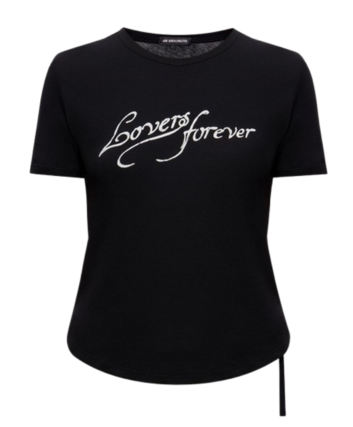 Ann Demeulemeester Floor lovers forever micro t-shirt