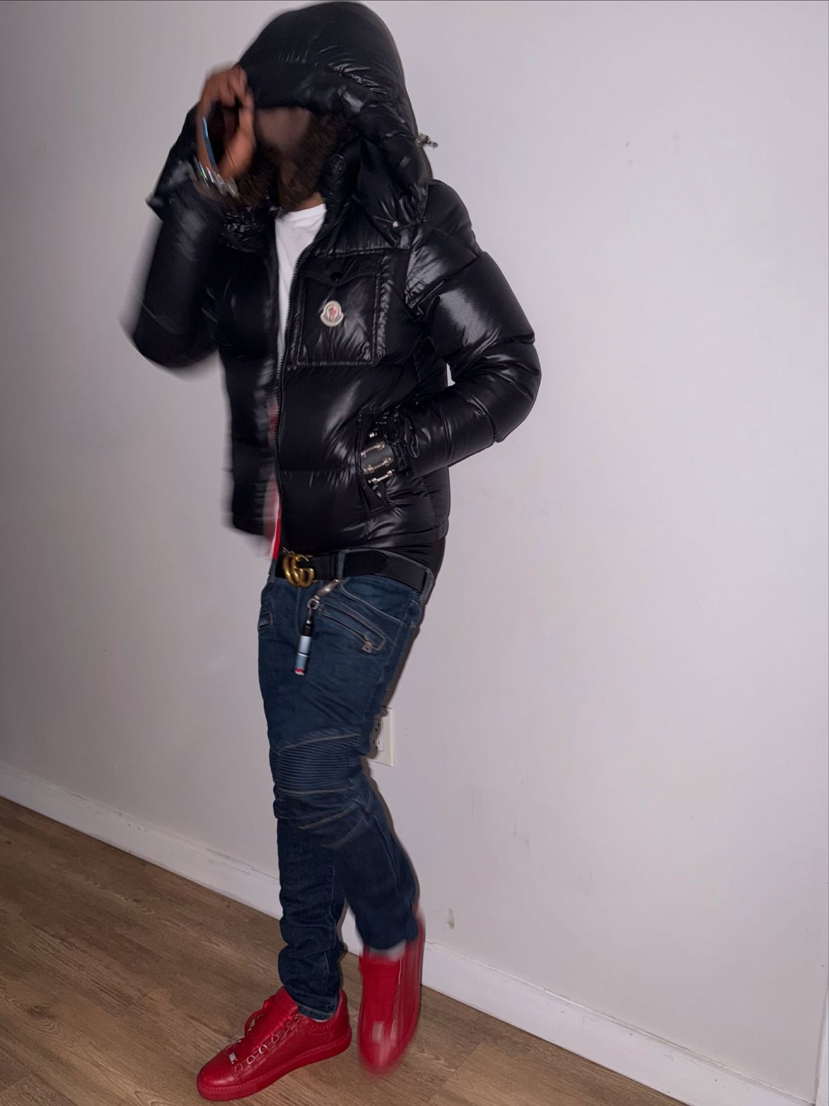 Blamiann Rapper Pasto Flocco Outfit in Moncler Jacket (2026)