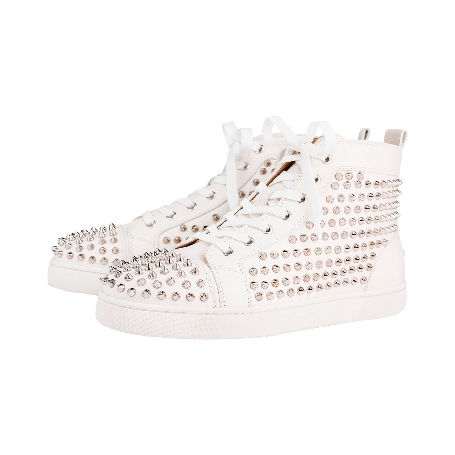 Christian Louboutin Louis Spikes Mens Flat Sneakers