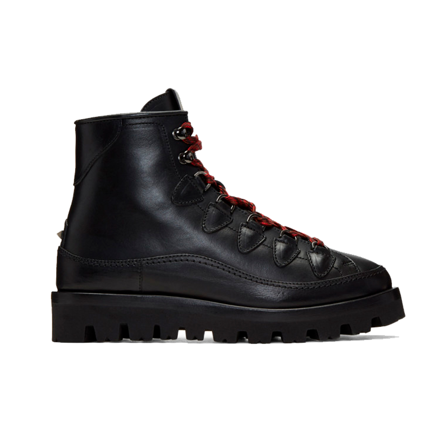 Valentino Garavani Black Hiker Boots