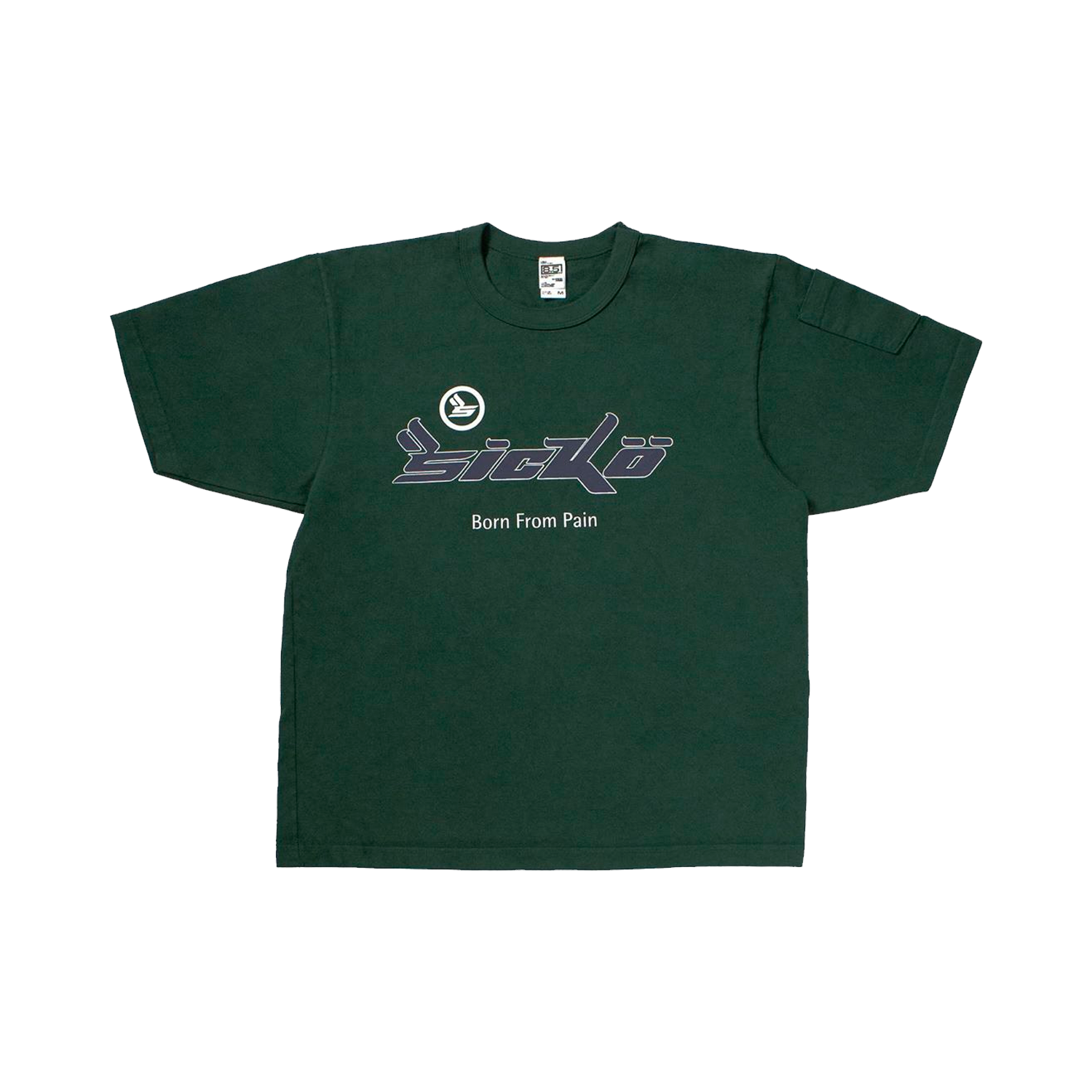 Sicko Logo T-Shirt Green | WHAT’S ON THE STAR?