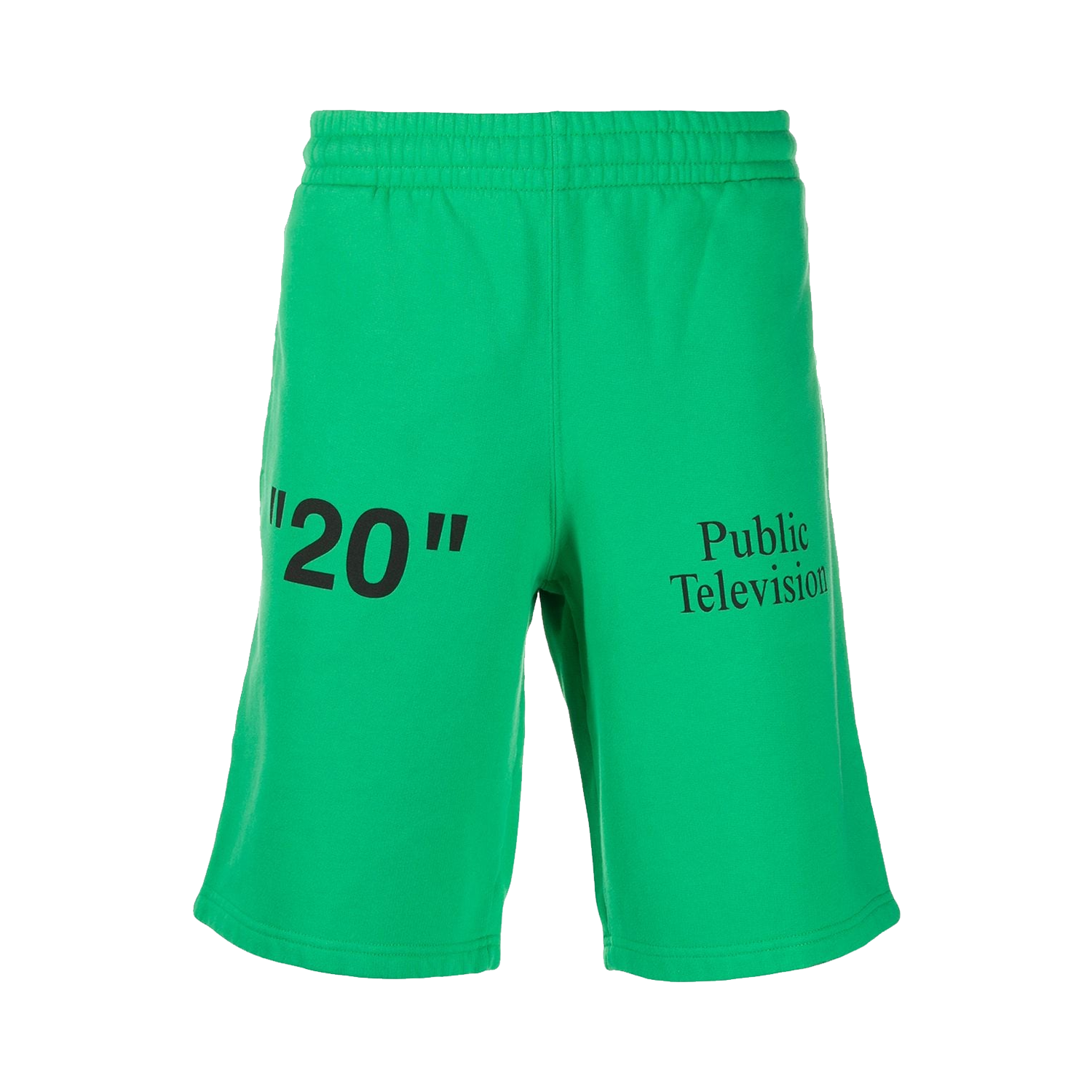 Off-White Contrasting Logos Track Shorts
