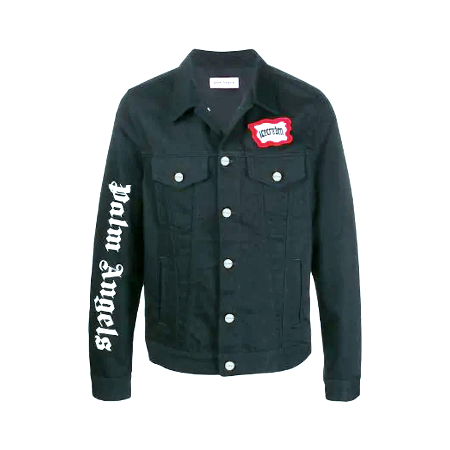 Palm Angels × Ice Cream Denim Jacket WHAT’S ON THE STAR?