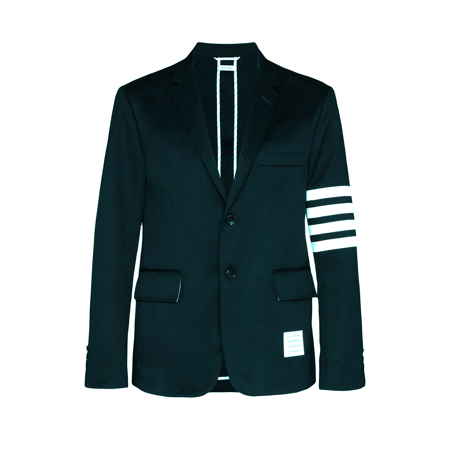 Thom Browne 4-Bar Single-Breasted Blazer