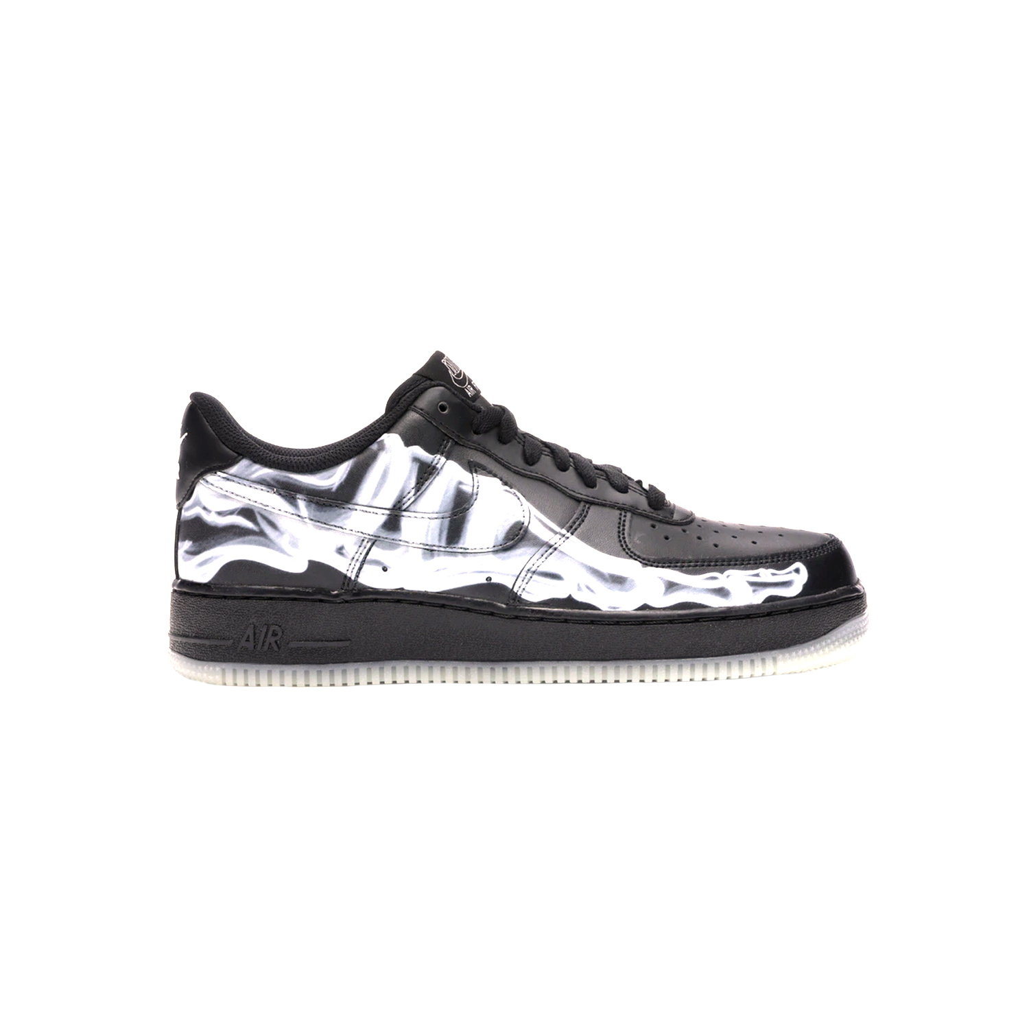 black air force 1 skeleton