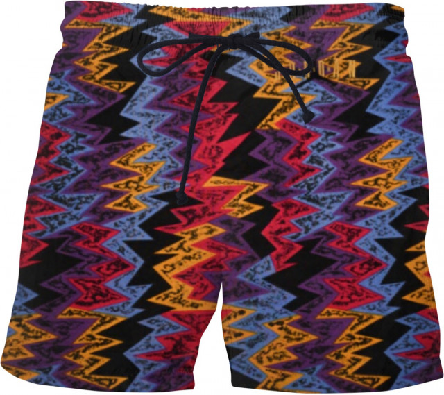 Jordan Vintage Abstract Print Shorts