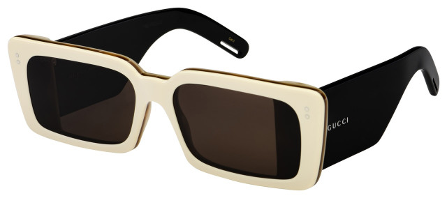 Gucci GG0543S 002 Ivory Frame Sunglasses