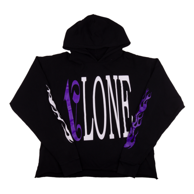 Vlone × Palm Angels Logo Hoodie