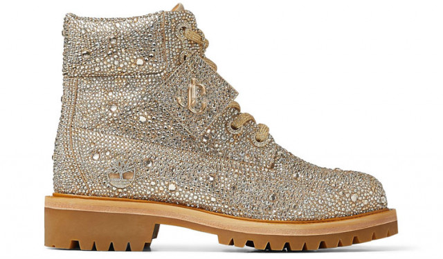 Jimmy Choo × Timberland Swarovski Boots