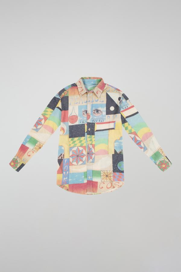 The Elder Statesman Print Shirt