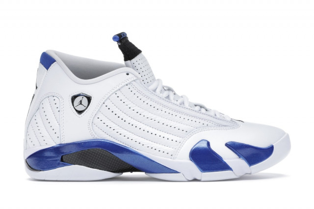 Jordan Air Jordan 14 Retro White Hyper Royal Sneakers