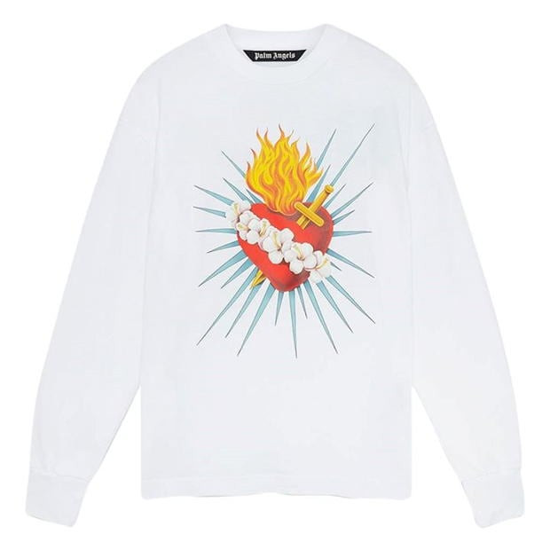 Palm Angels Sacred Heart Print Long 