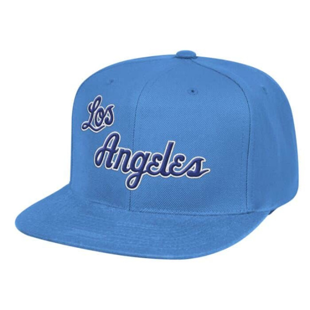Mitchell & Ness Los Angeles Lakers Team Ground Fitted Cap