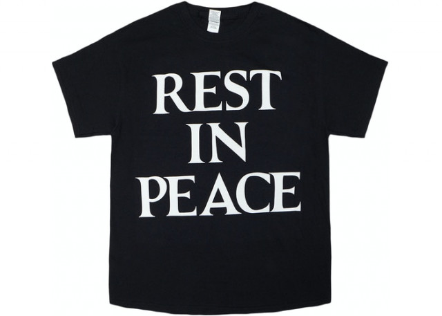 Playboi Carti Merch Die Lit Tour RIP T-Shirt