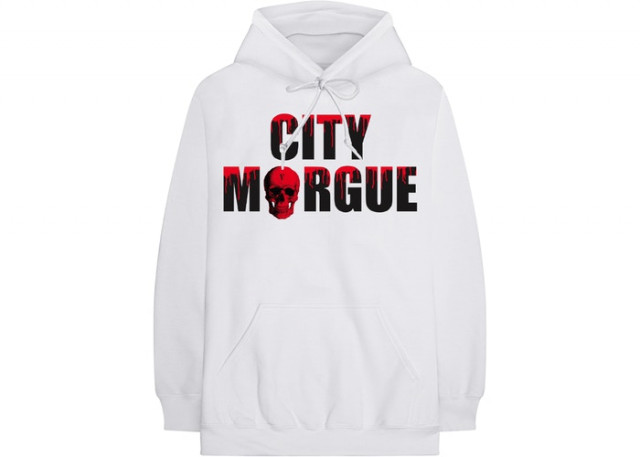 Vlone × City Morgue Merch Dogs Hoodie