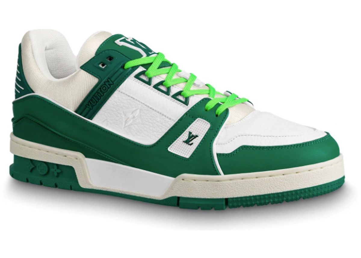 Louis Vuitton LV Green Trainer Sneaker