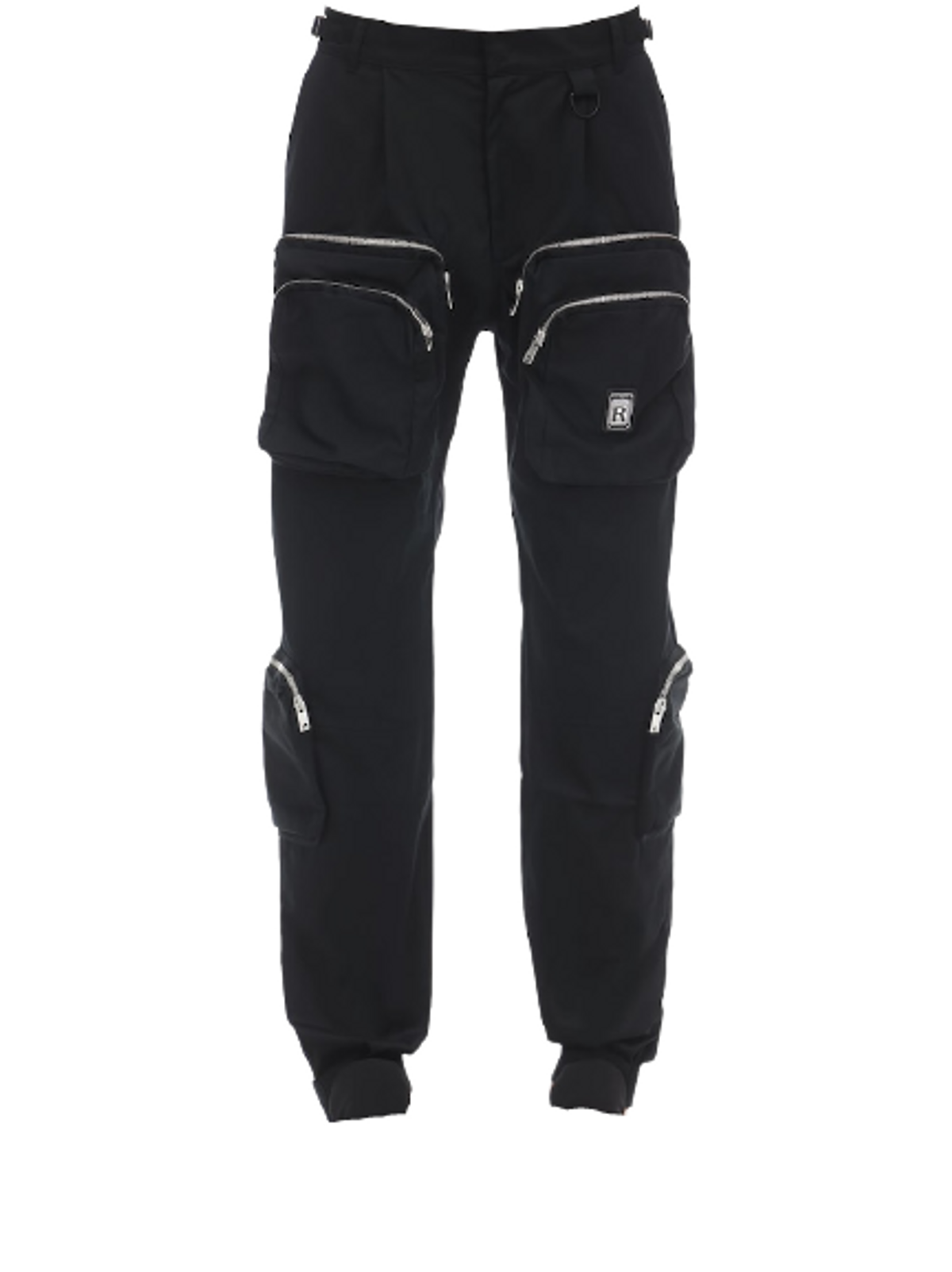Represent Cotton Cargo Black Pants