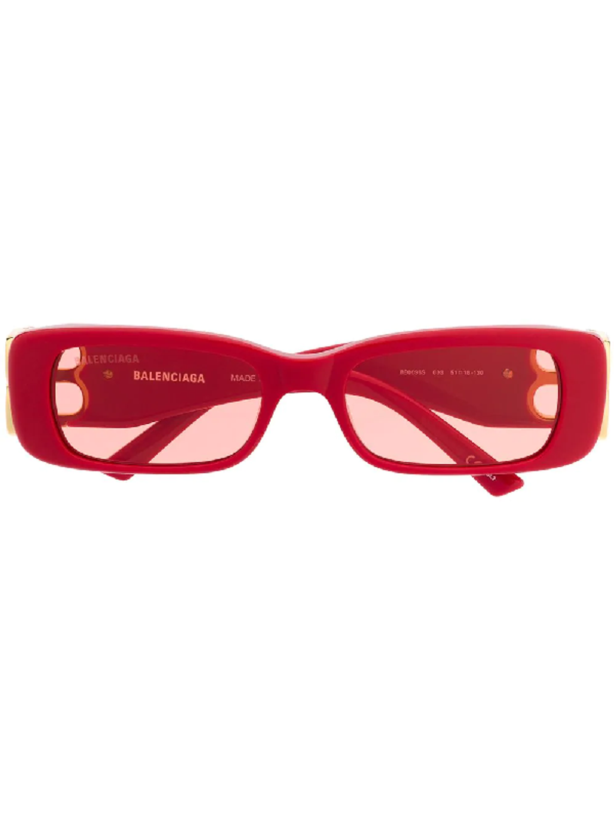 Balenciaga Dynasty Square Frame Acetate Sunglasses