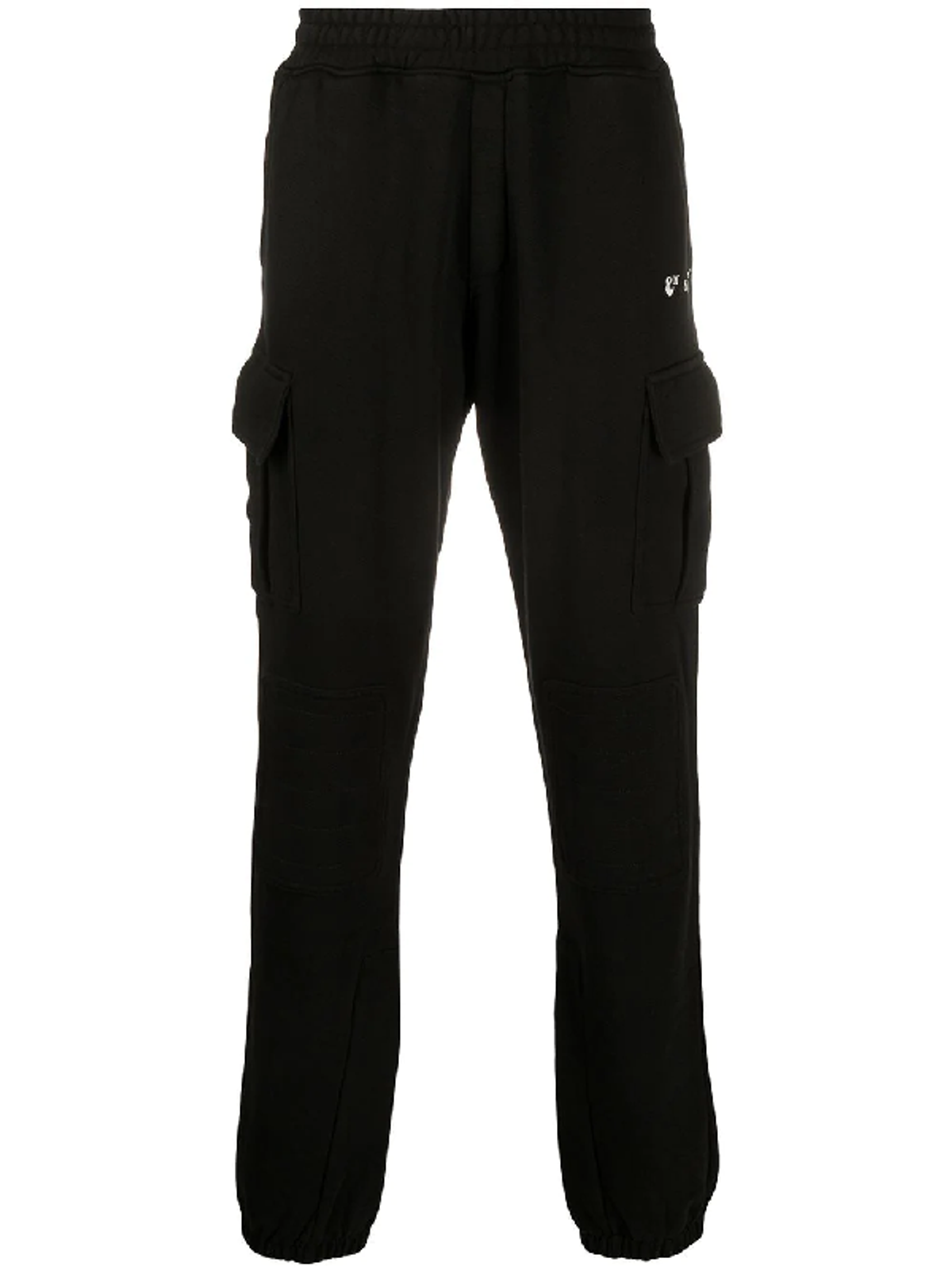 Off-White New Logo Cargo Track Black Pants