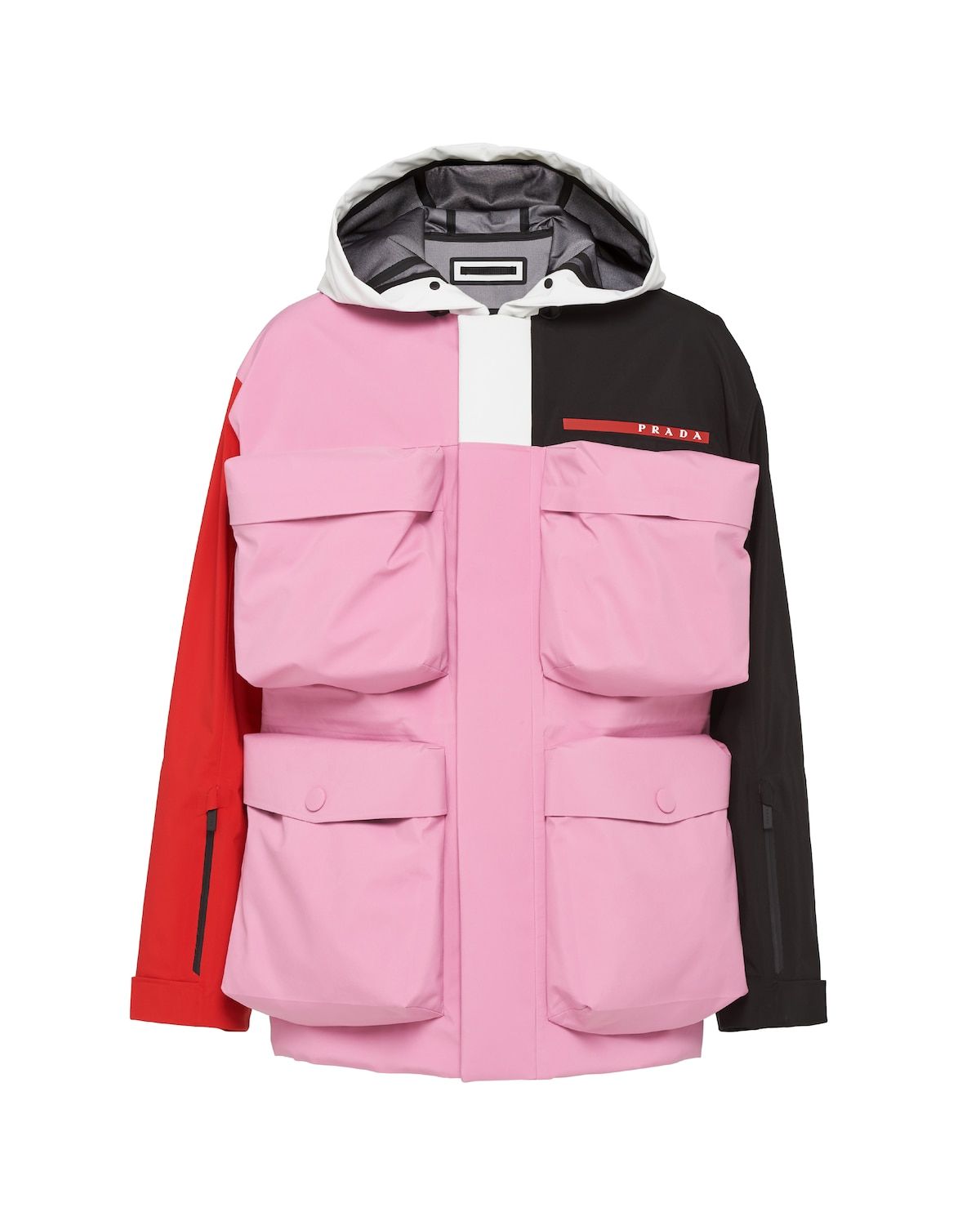 Prada Technical Fabric Cargo Jacket