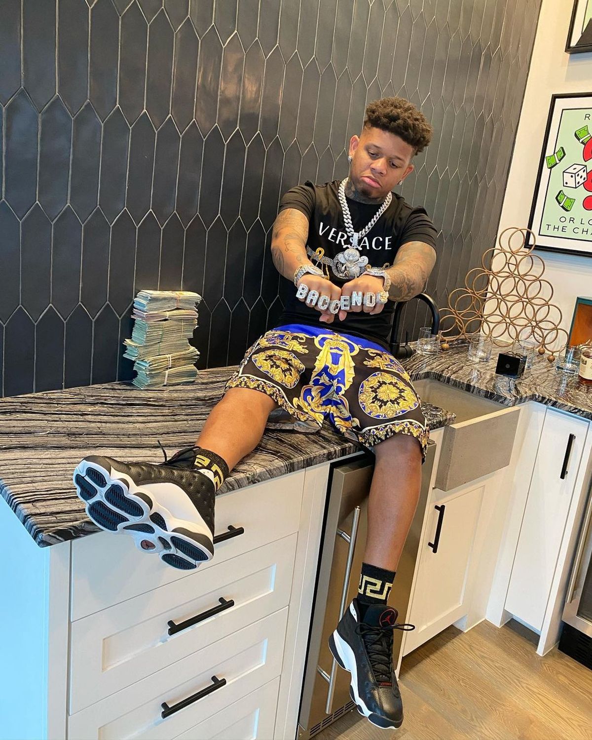 Yella Beezy Outfit from August 24, 2020 | WHAT’S ON THE STAR?