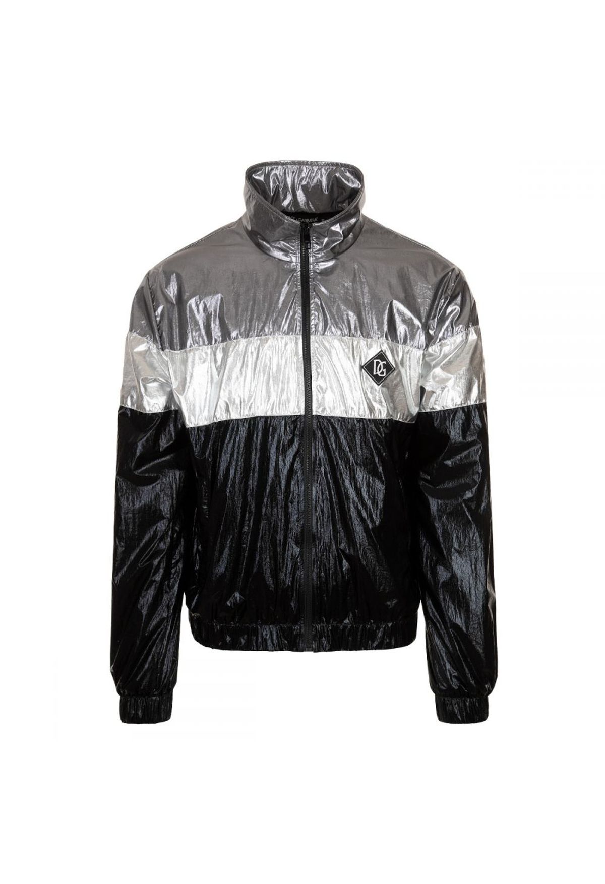Dolce & Gabbana Laminated DG Logo Jacket