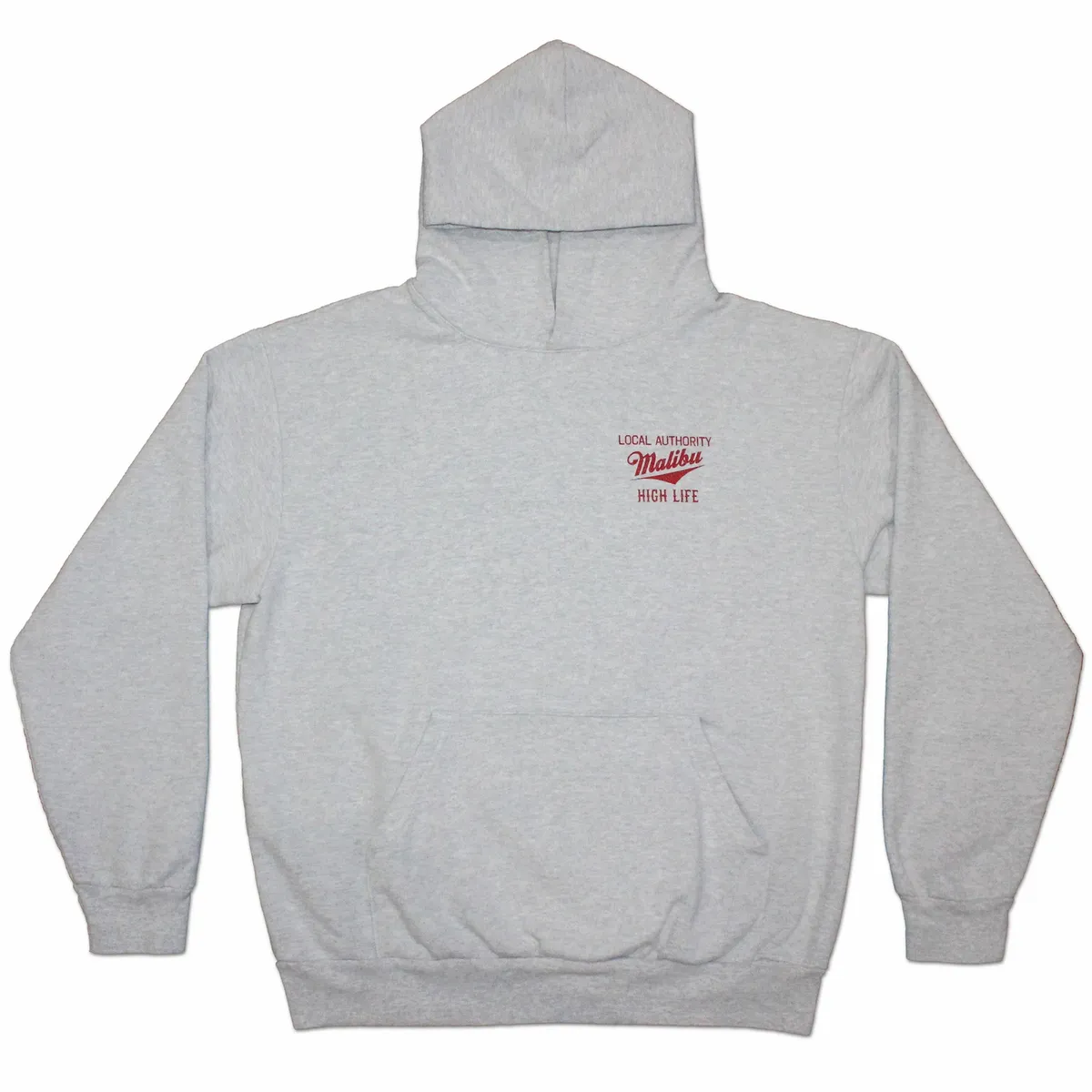 Local Authority LA Malibu High Life Grey Hoodie