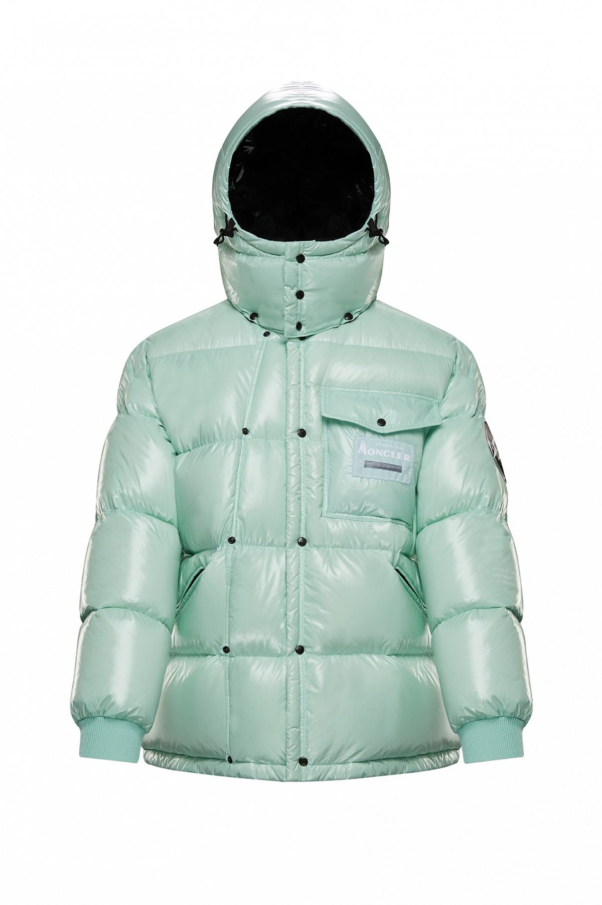 Moncler × Fragment Anthemy Logo-appliquéd Quilted Nylon Hooded Down Jacket