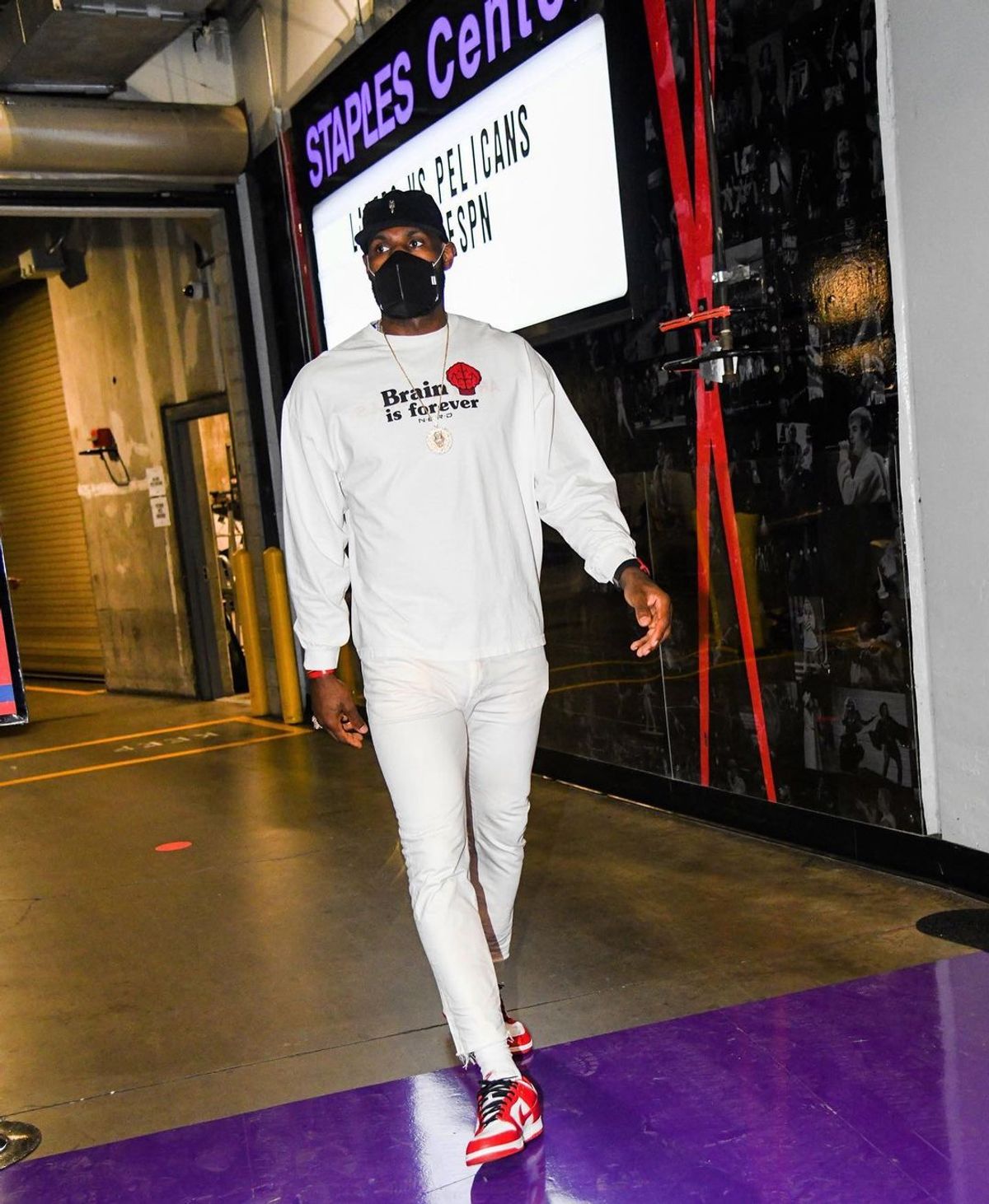 what shoe is lebron james wearing tonight