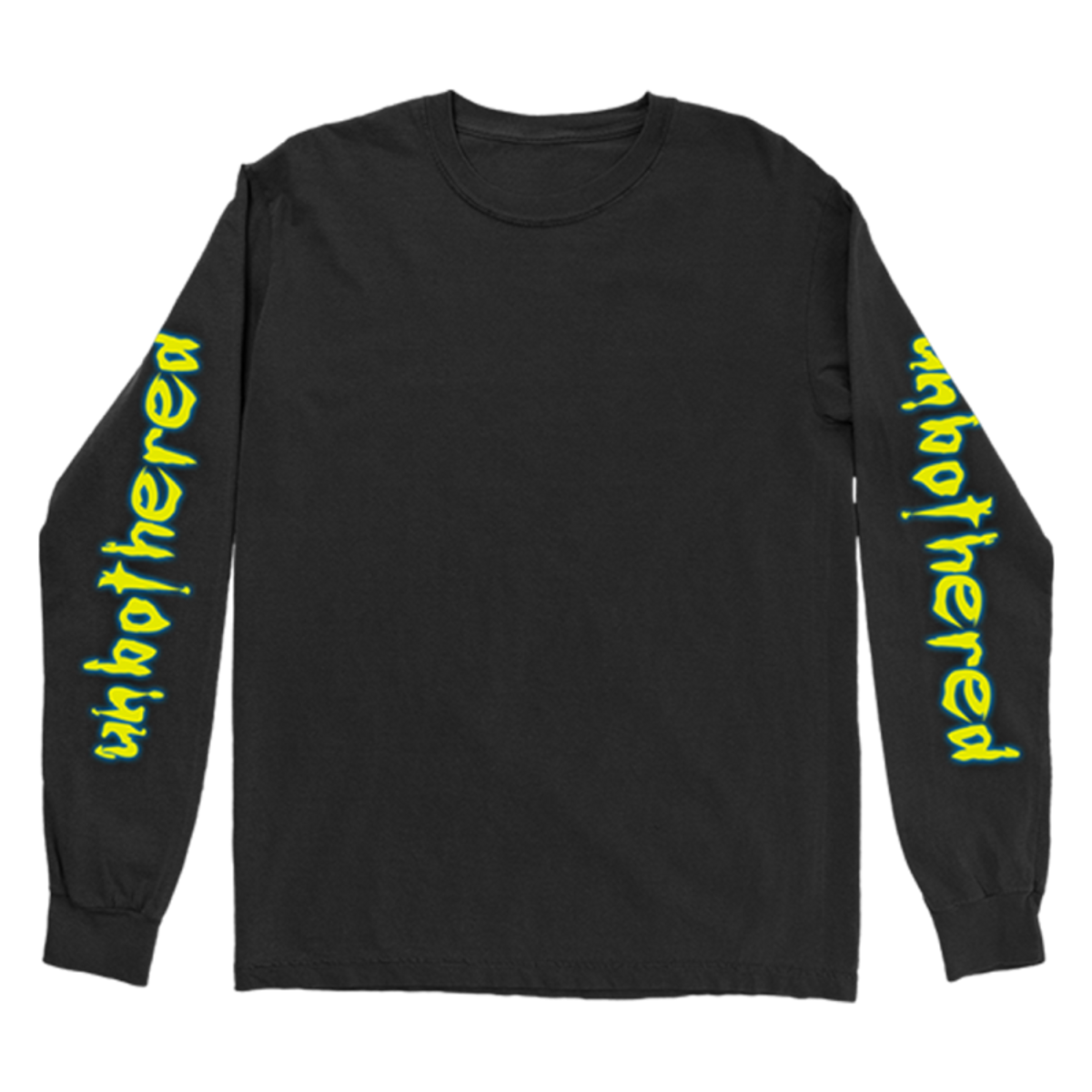 Lil Skies Merch Unbothered Logo Long Sleeve T-shirt