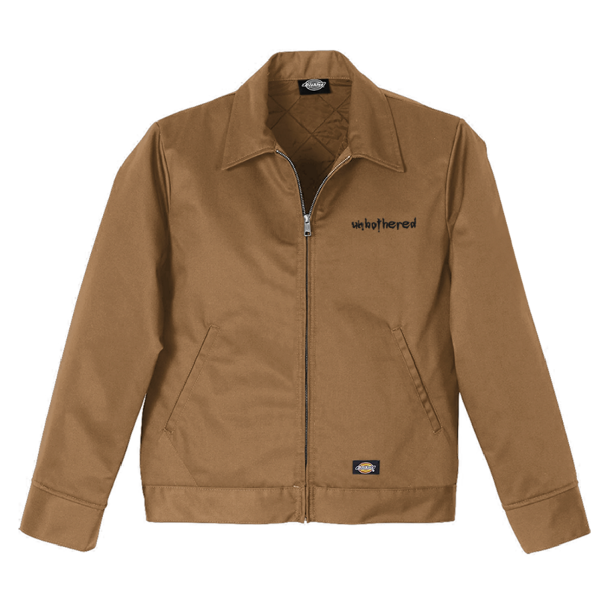 Lil Skies Merch Unbothered Workman Jacket (tan)