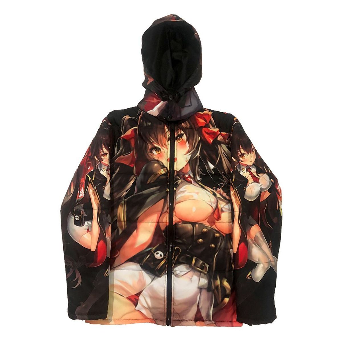 Insomnia Visuals Cut & Sew Schol Girl Puffer Jacket