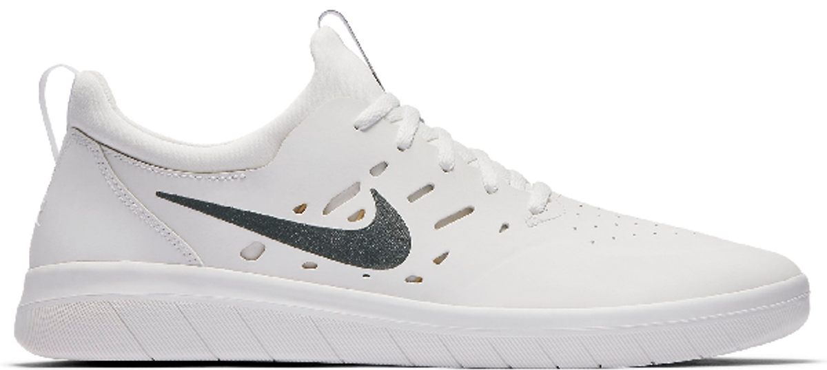 Nike Sb Nyjah White Anthracite Sneakers