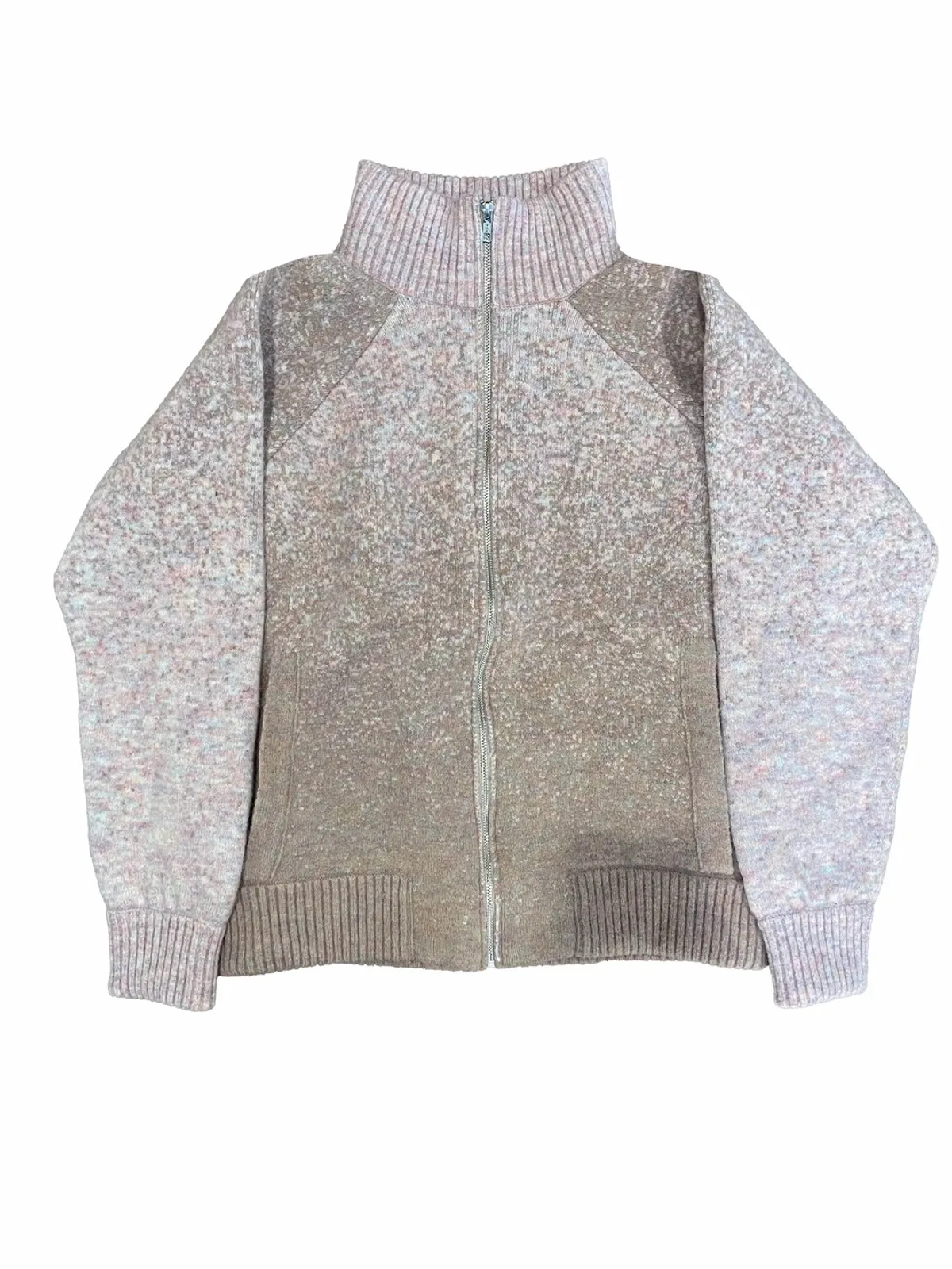 Camp High Ombre Knit Zip Jacket