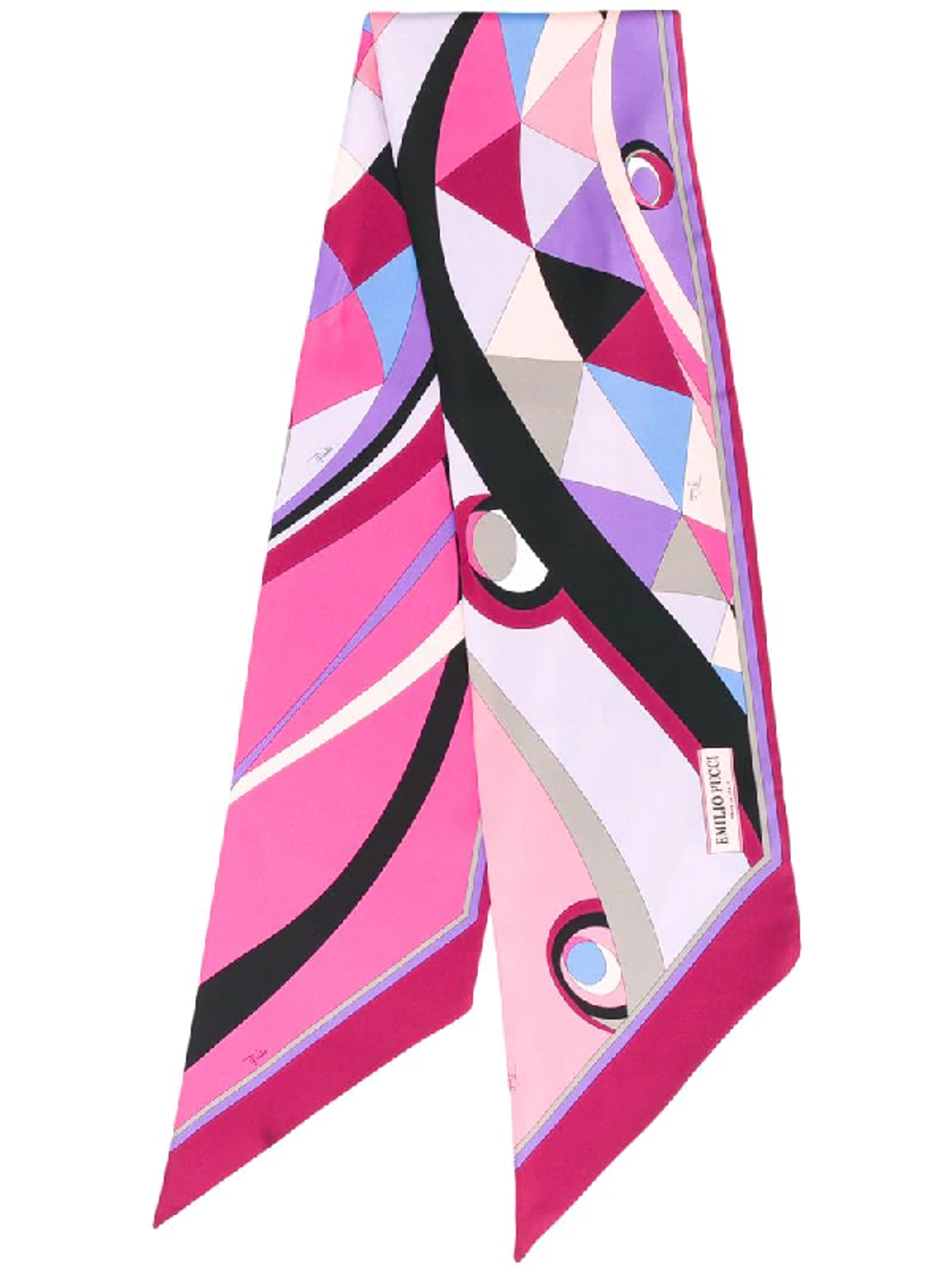 Emilio Pucci Geometric Print Scarf In Multicolour
