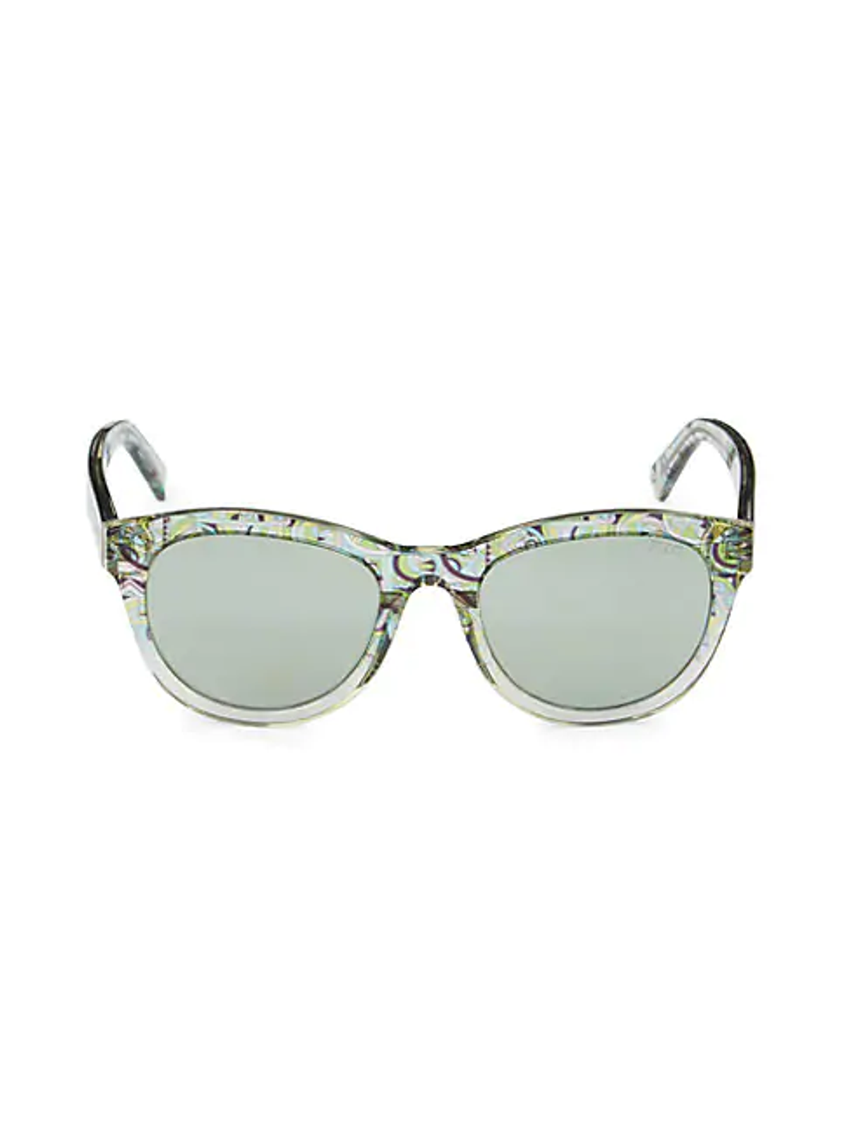 Emilio Pucci 52mm Square Sunglasses In Yellow