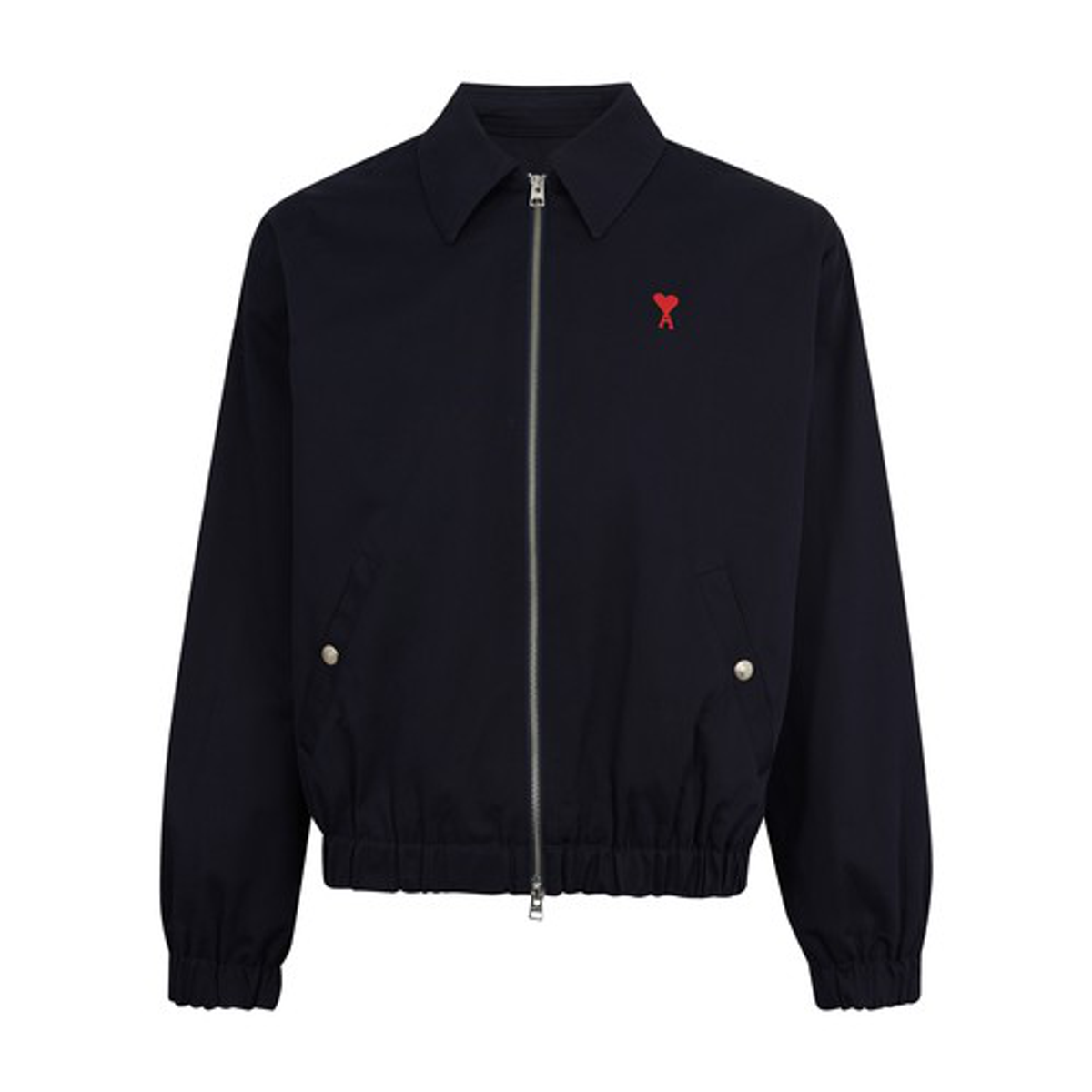 Ami Alexandre Mattiussi Ami De Caur Jacket In Navy