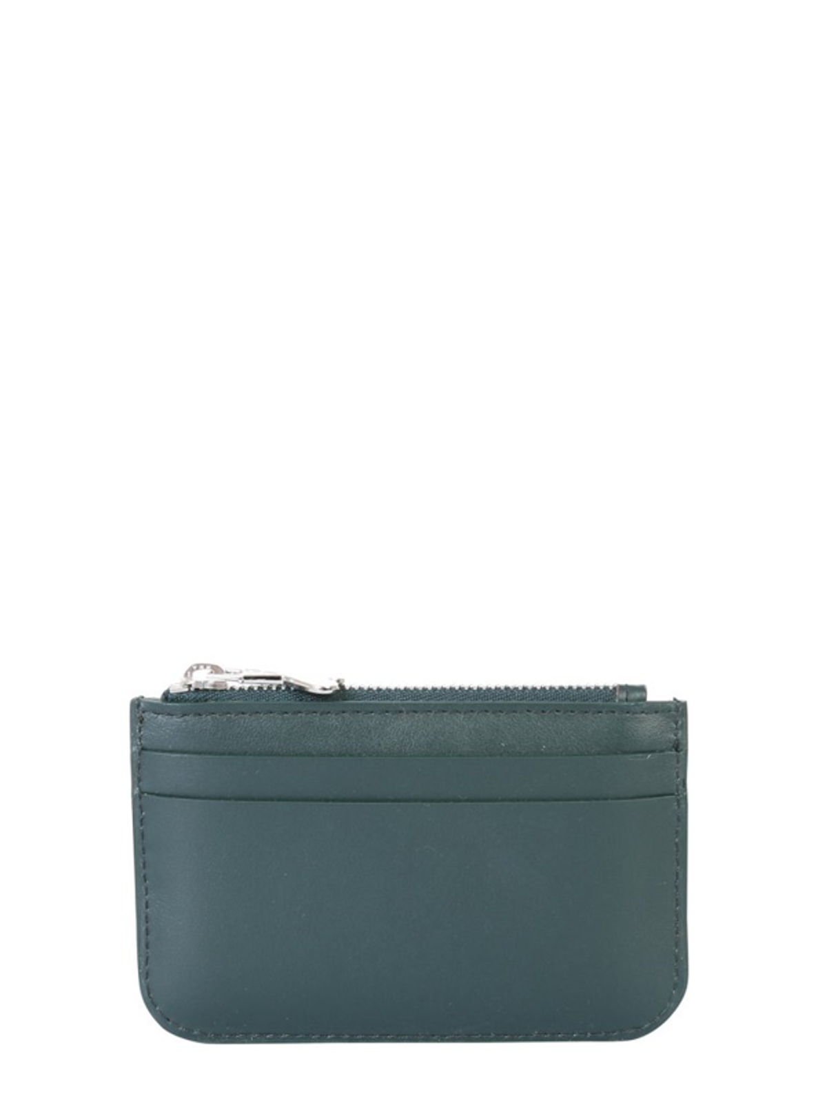 Ami Alexandre Mattiussi Ami Zipped Coin Purse In Green