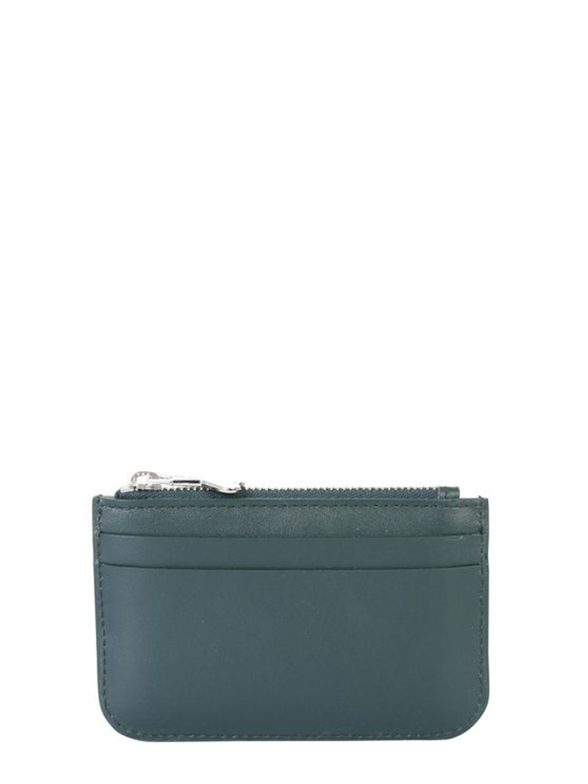 Ami Alexandre Mattiussi Ami Alexandre Mattiussi Mens A20a010803300 Green Leather Card Holder