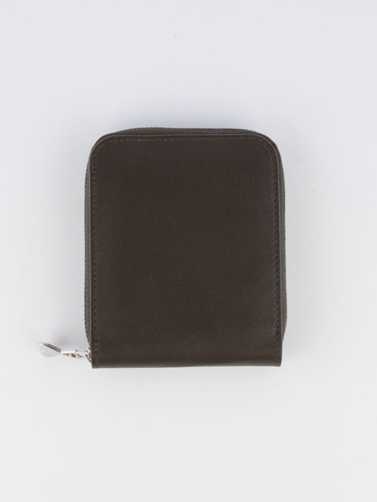 Ami Alexandre Mattiussi Small Zipped Wallet Ami In Green