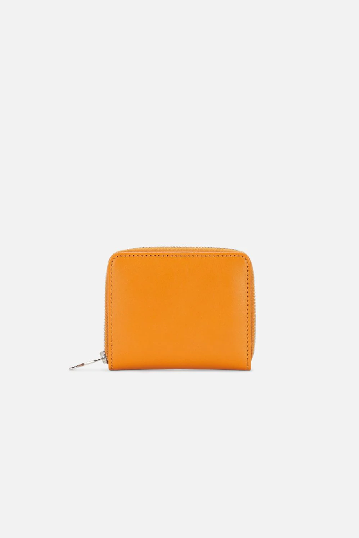 Ami Alexandre Mattiussi Compact Wallet Ami De Coeur Puller In Yellow