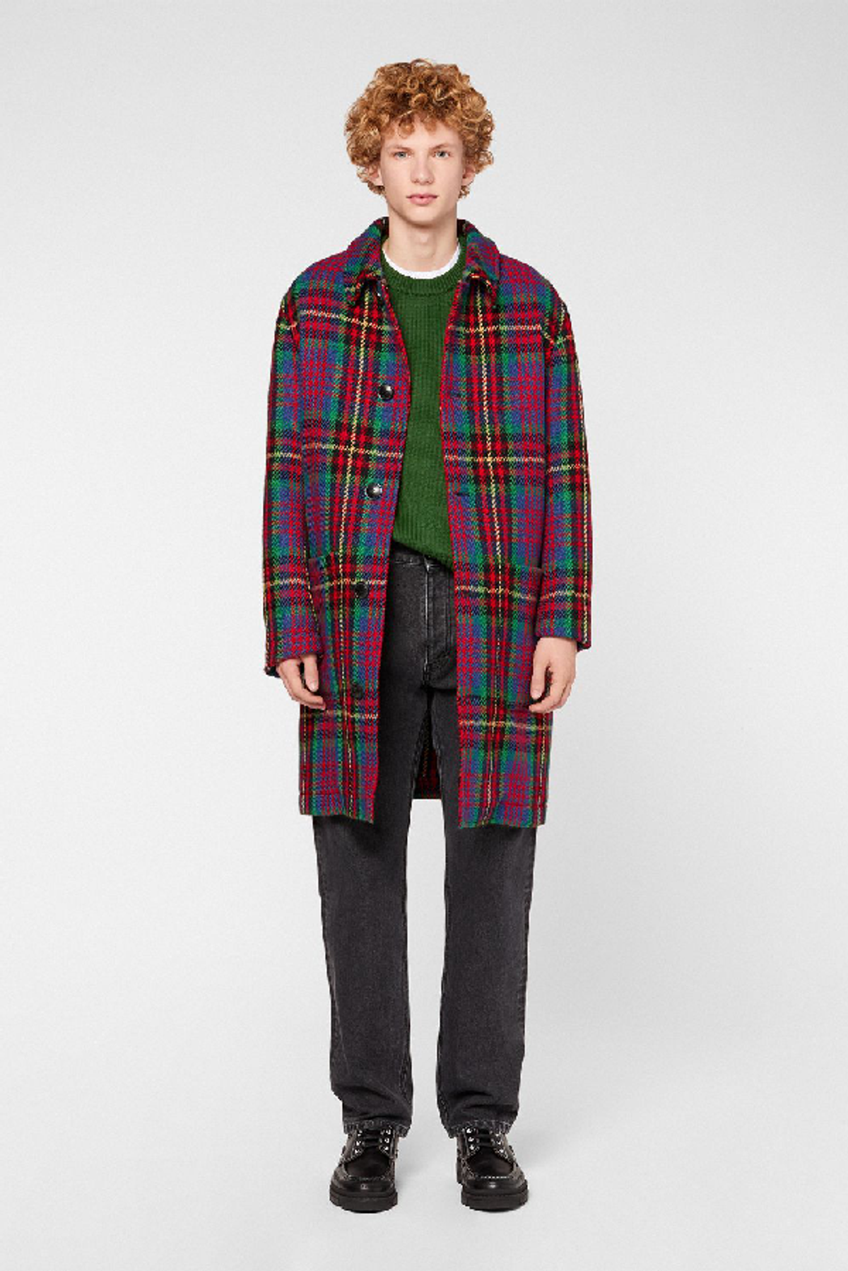 Ami Alexandre Mattiussi Straight Fit Jeans In Black