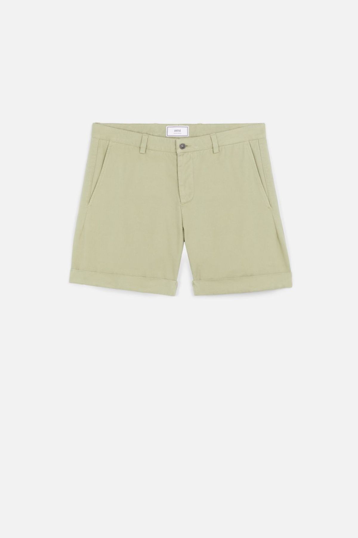 Ami Alexandre Mattiussi Chino Short Pants In Green
