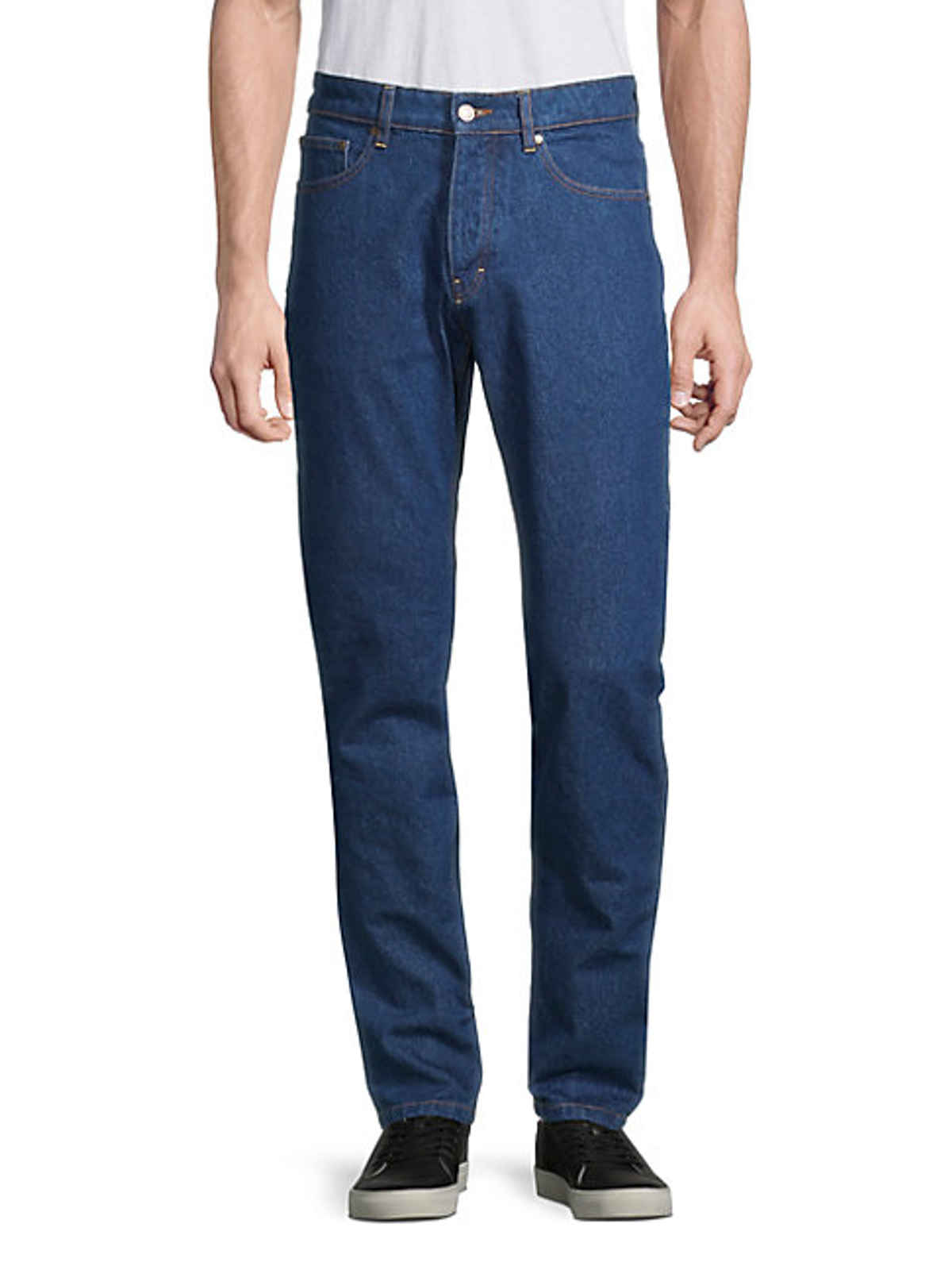 Ami Alexandre Mattiussi Slim-fit Jeans In Indigo