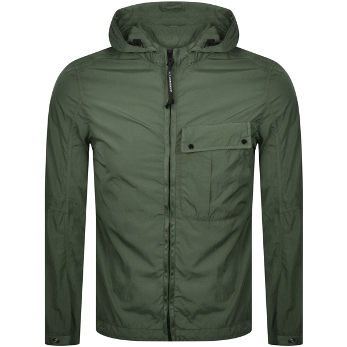 C.P. Company Cp Company Goggle Hood Overshirt Jacket Green